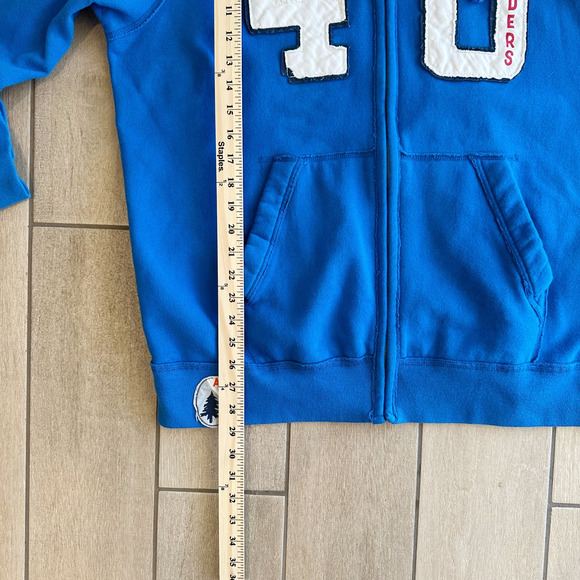 Aeropostale Mens VTG Y2K Full Zip Hoodie Size XXL 40 Riders Heavy Preppy Sporty - Picture 9 of 9